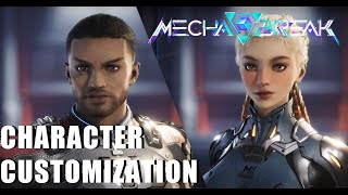 MechaBREAK Character Customization  Closed Beta Test  Official Gameplay [upl. by Ralf130]