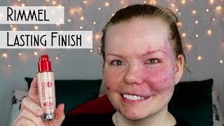 Rimmel Lasting Finish Foundation  Birthmark Test I First impression [upl. by Tsenrae]