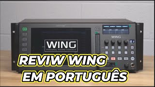 Behringer WING RACK MESA DIGITAL  TRADUZIDO PORTUGUÊS VIA IA [upl. by Nwahsad]