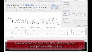 Tuxguitar 13 Free download with feature incremental metronome HD [upl. by Zetnwahs]