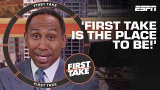 STEPHEN A SAYS FIRST TAKE IS THE WAY TO BE AND THE PLACE TO BE 🗣️ [upl. by Mendes]