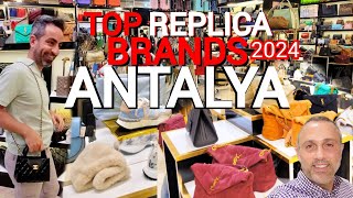 ANTALYA TURKEY TOP FAKE BRANDS  SHOES amp BAGS 2024 [upl. by Asilad]