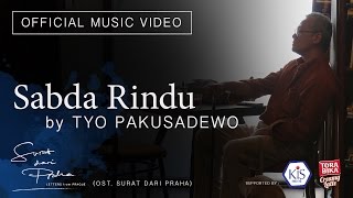 Tio Pakusadewo  Sabda Rindu OST Surat dari Praha Official Music Video [upl. by Doro393]