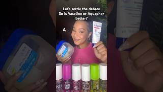 UNDERRATED LIPPIES VASELINE VS AQUAPHOR skincare lipcare preppy preppygrwm vaseline aquaphor [upl. by Yursa]