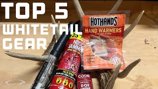 Top 5 Whitetail Hunting Accessories [upl. by Asilec]