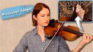 Mississippi Sawyer  Fiddle Tutorial [upl. by Heaps443]