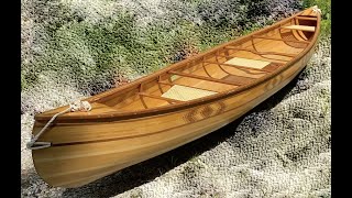 Building a Wood Strip Canoe  TSW Woodworking [upl. by Sueddaht733]