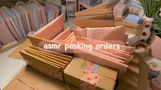 packing orders asmr ☁️ real time no music [upl. by Pegasus883]