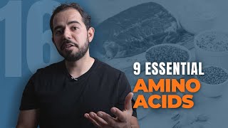 EP 16 Essential Amino Acids Definition Benefits and Foods [upl. by Babb]