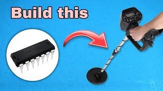 Diy metal detector  Diy metal detector using CD4093 [upl. by Wycoff653]