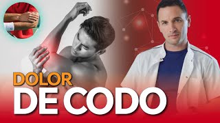 Dolor de CODO 😫EPICONDILITIS o codo de TENISTA 🎾 TRATAMIENTOS naturales y efectivos💪 [upl. by Joed]