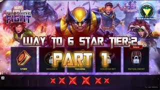 XMen Epic Quest Wolverine Way To 6 Star Tier 2 Part 1  Marvel Future Fight [upl. by Nimad300]