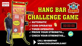 Hang Bar Challenge Game Most trending popular and Profitable Gaming Business from COOLEX Vijayawada [upl. by Nered]