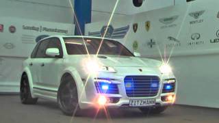 Porsche Cayenne GTS TECHART Magnum  Police Car [upl. by Adraynek443]