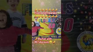 shortsviral diwali fireworks firecracker discount ytshorts offer shortsviral 🎇guys pataka lo [upl. by Bough711]