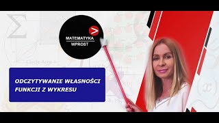 Odczytywanie własności funkcji z wykresu [upl. by Fullerton]