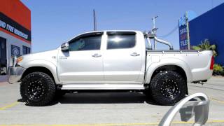 Toyota Hilux Custom Rims  Nitto Trail Grappler 28575R16 Tires [upl. by Ai424]