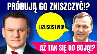 Atak na Dominika Tarczyńskiego Ależ się go boją [upl. by Klenk272]