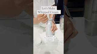 Whipped Cream Recipe fypシ゚viral shortsviral recipe whipped cream shortsviral [upl. by Adnar661]