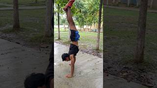 Hand stand  kerketta Sooraj  kerkettasooraj fitness [upl. by Eivi976]