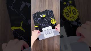 20232024 borussia dortmund away football jersey borussiadortmund shirts jersey [upl. by Ayrb51]