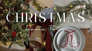 CHRISTMAS HOME TOUR 2024  ORGANIC MODERN ELEGANT AESTHETIC  HOLIDAY DECORATING IDEAS [upl. by Eiveneg]