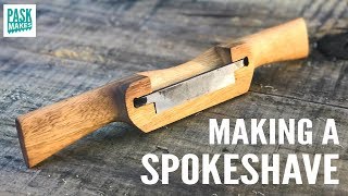 Homemade Spokeshave and Blade [upl. by Bora76]