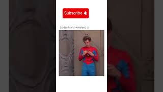 SpiderMan Homeless 😭spiderman theamazingspiderman andrewgarfield funny spidermanmemes [upl. by Ttennaj640]