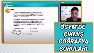 ÖSYMDE ÇIKMIŞ COĞRAFYA SORULARI DETAYLI ÇÖZÜMLER  KPSS [upl. by Juback]