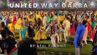 DAY 1  United Way Garba by Atul Purohit Garba 2024 [upl. by Kipton699]