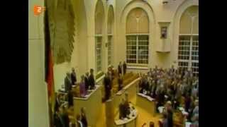 Bundestag singt die deutsche Nationalhymne  9111989 [upl. by Daryl]