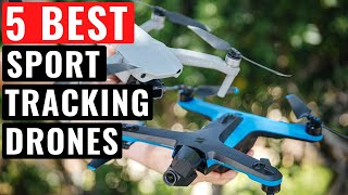 Top 5 Best Sport Tracking Drones Of 2022 [upl. by Ahilam]