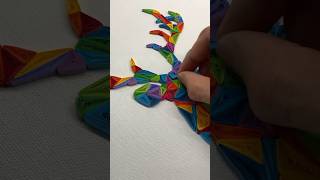 Art from Paper Quilling🦌 quilling art [upl. by Freddy403]