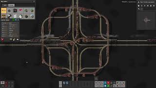 Factorio Space Age  Rail System Design amp Compact HighThroughput Elevated Intersections [upl. by Mauchi]