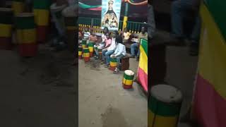 Nyahbinghi Youths drummers from Guyana 🇬🇾🔥💛💚🖤 [upl. by Selij]