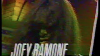 Joey Ramone Interview 1989 on MTV The Week In Rock RARE RAMONES FOOTAGE [upl. by Millham]