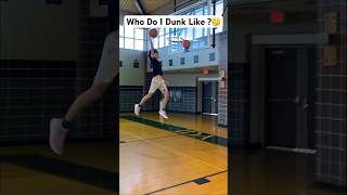 Who’s Style Do I Remind You Of  🤔 basketball fyp dunk [upl. by Aehsat]