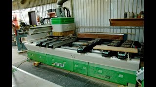 Biesse Rover 23  CNC Pod and Rail Router [upl. by Bridie91]