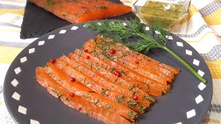 Saumon gravlax scandinave facile 🇸🇪🇳🇴🇫🇮🇮🇸🎄 258 [upl. by Asirb]