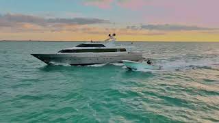 115ft Heesen private yacht charter in Cancun Book now [upl. by Gilli231]