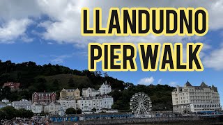 Exploring Llandudno Pier A Beautiful North Wales Walk [upl. by Mini552]