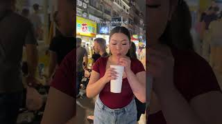 Everything I ate at Raohe Night Market in Taiwan 🌭🔥 [upl. by Eilrak]