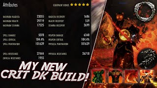 MOST BROKEN Dragonknight PvP Build in ESO 🔥 INSANE DAMAGE  SOLO 1vX amp Group Build 🔥  ESO DK Necrom [upl. by Langer]