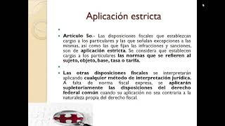 Disposiciones básicas del Código Fiscal de la Federación ABC del CFF Parte 12 [upl. by Bunker340]