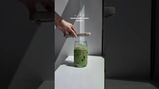 easiest way to make matcha 🍵😉 [upl. by Aicre]