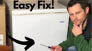 How to Fix a Deep Freezer That Isnt Cooling Easy Fix [upl. by Nnaaras]