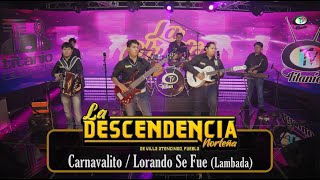 La Descendencia Norteña  Carnavalito  Llorando Se Fue Lambada [upl. by Tibbs]