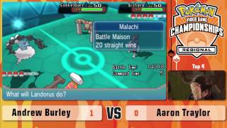 2015 Pokémon Winter Regional Championships VG Masters Top 4 Match B [upl. by Ardek648]