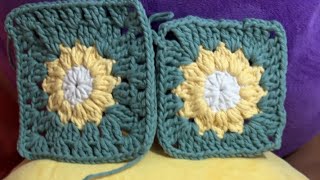 Crochet granny squares live grannysquare making [upl. by Nedac]