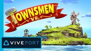 Townsmen VR  HandyGames [upl. by Ahsilif]